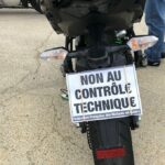 Manifestation anti contrôle technique