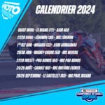 le calendrier du championnat de France FSBK