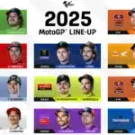 Line-up team MotoGP