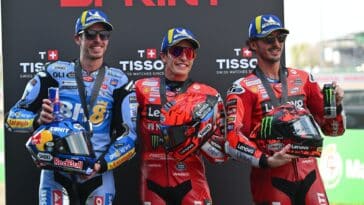 Podium MotoGP de Thaïlande