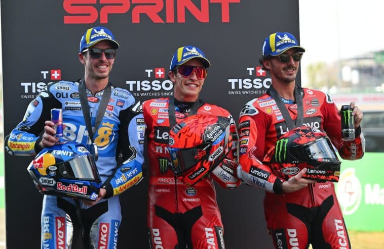 Podium MotoGP de Thaïlande