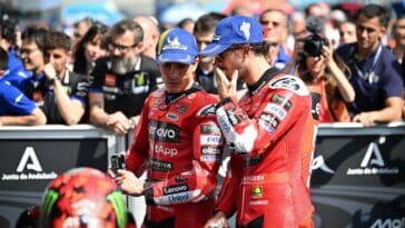 Francesco Bagnaia et Marc Marquez