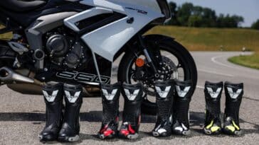 Vanucci bottes moto